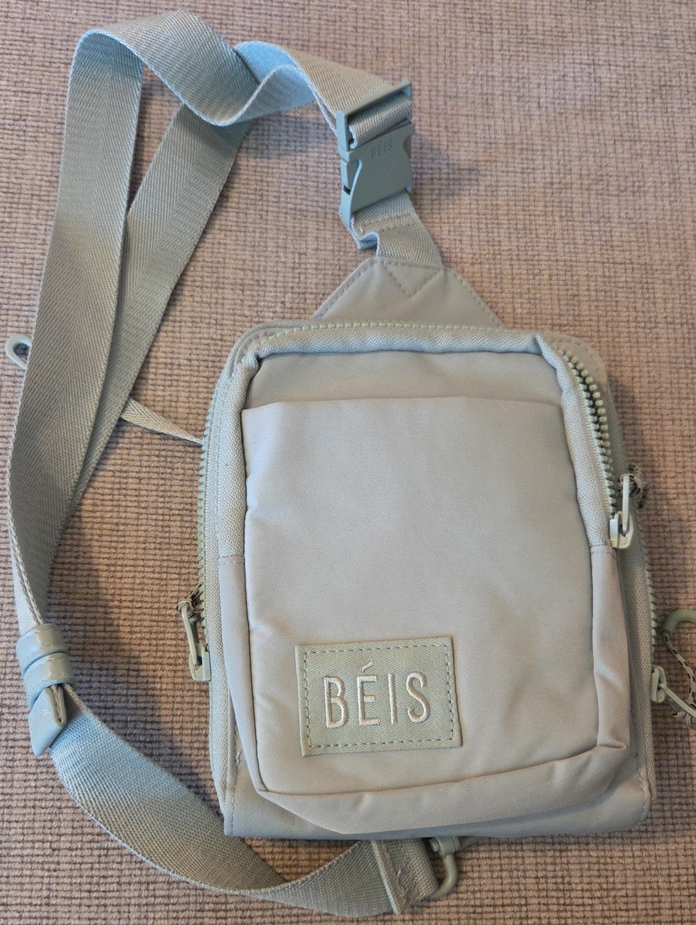 BEIS Sport Sling Crossbody  Bag in  Slate